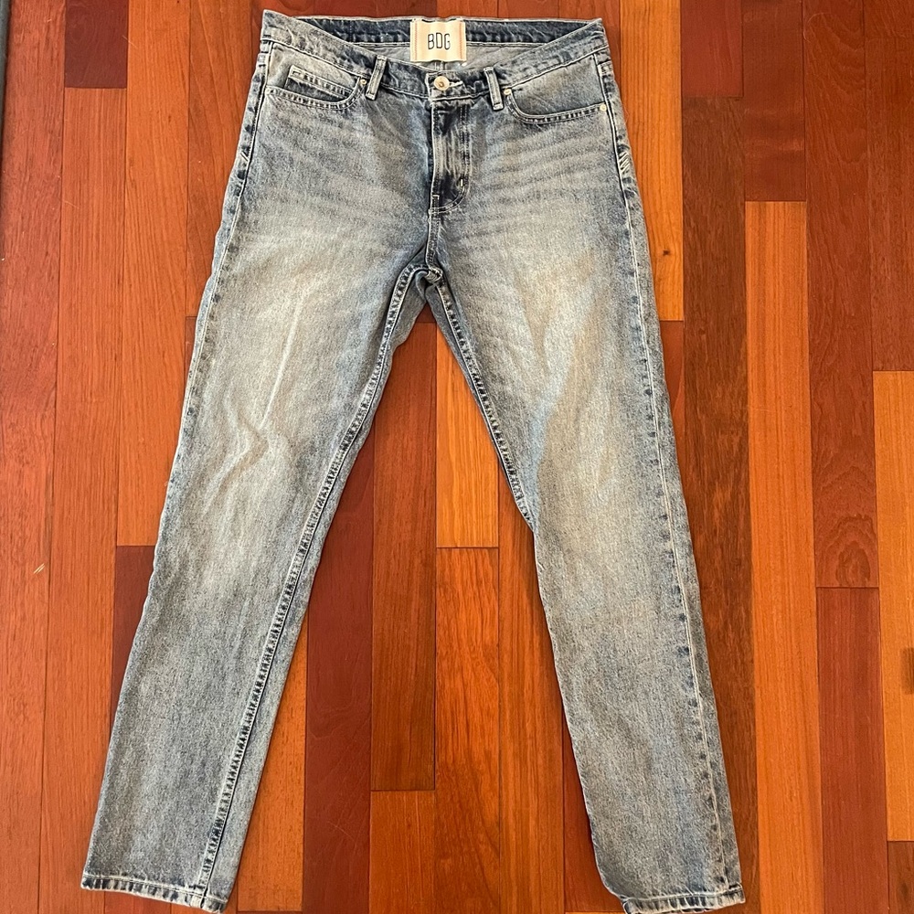BDG Urban Outfitters Julian Skinny Fit Jeans 32 Waist 100% Cotton